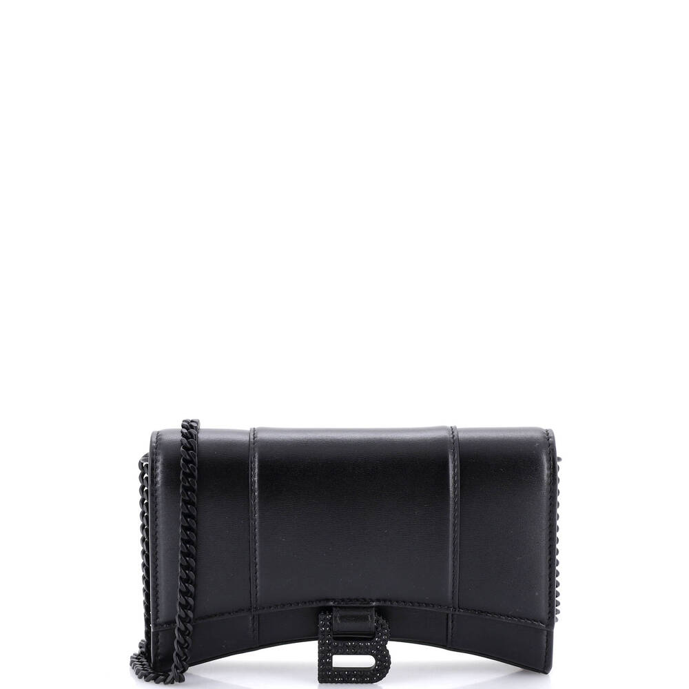 Balenciaga Hourglass Chain Wallet #252810B10B